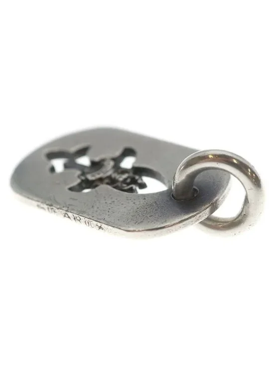 Chrome Hearts D Tag Sml Fle Dag Fudaga Dog Tag Small Necklace Top - Picture 6 of 6
